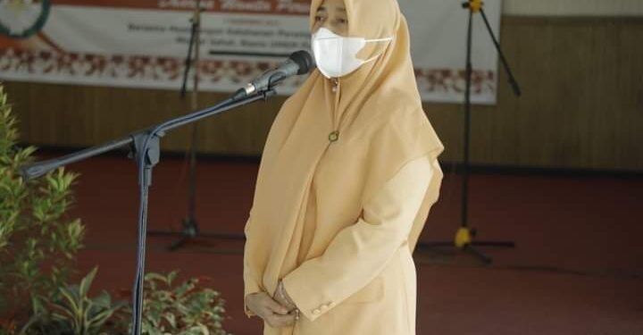 Peringati HUT DWP ke-22 dan Hari Ibu Tahun 2021, Penasehat DWP Buka Lomba Paduan Suara