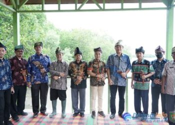 Kementerian Koordinator Bidang Kemaritiman Dan Investasi RI Tinjau Wisata Tracking Cinta Mangrove
