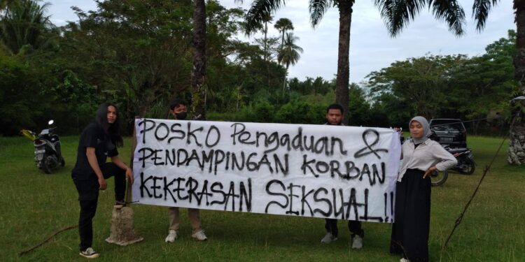 Marak Korban Seksual, LMND Unimal Buka Posko Pengaduan