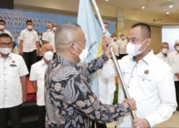 Ketua PWI Sumut Dilantik, Farianda Putra Sinik Ingin Wartawan di Sumut Cerdas, Tertib, Beretika dan Bermartabat