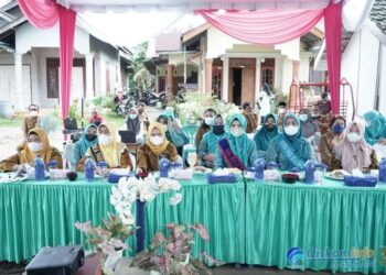Tim Monev Pokja Bunda PAUD Provsu Kunjungi SPS Sehat Sei Silau Timur