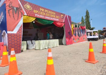 Ops Lilin Seulawah 2021, Polres Lhokseumawe Siapkan Pos Pengamanan dan Pos Pelayanan