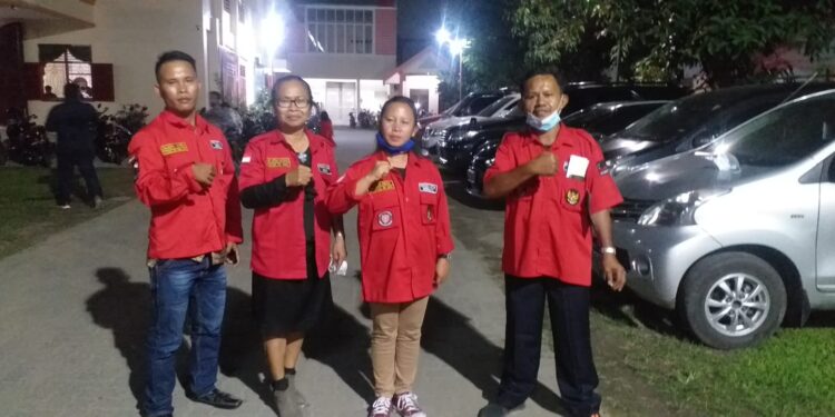 Polsek Medan Barat Kolaborasi Bersama PBB, Amankan Perayaan Natal, 25 Desember 2021