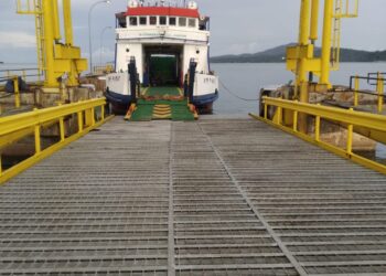 Kapal RORO Tujuan Jagoh Kembali Beroperasi