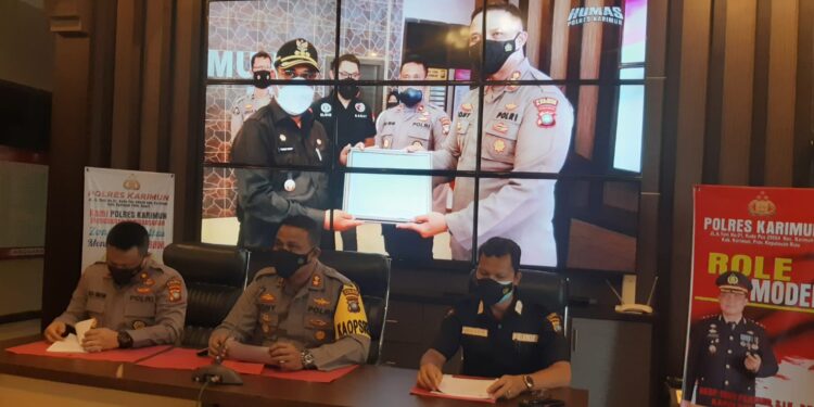 Sepanjang 2021, 188 Kasus Tindak Pidana Berhasil Diungkap Polres Karimun