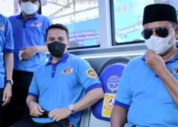 Wagub Jawa Barat Hadiri Acara Peresmian ‘Teman Bus’ Skema BTS pada Trans Metro Pasundan