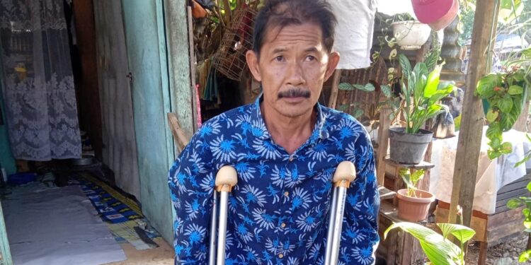TKK Jatuh Hingga Patah Tulang Saat Bekerja, Dinas DLH Dinilai Tutup Mata