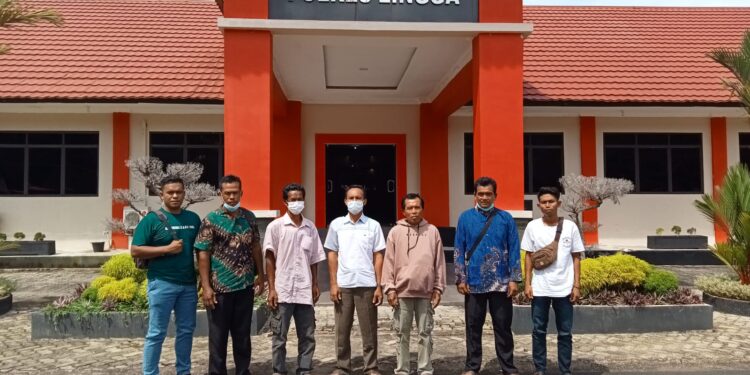 Masyarakat Linau Datangi Polres Lingga Terkait 88 Sertifikat Hak Milik Yang Belum Diketahui Keberadaannya