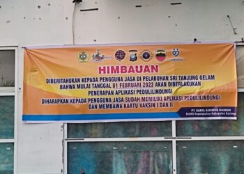 Mulai Besok, Antar Pulau Karimun Sudah Menggunakan Aplikasi Peduli Lindungi