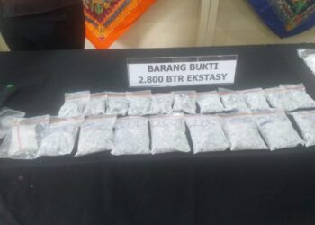 Kapolrestabes Medan Paparkan Pengungkapan Kasus Narkotika Jenis Sabu Dan Pil Ekstasi