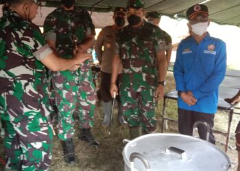 Pangdam IM Bersama Bupati Aceh Utara Turun Ke Lokasi Banjir