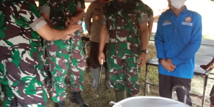 Pangdam IM Bersama Bupati Aceh Utara Turun Ke Lokasi Banjir