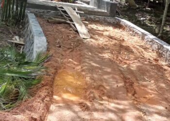 Proyek Usulan POKIR DPRD Natuna Bermasalah Di Desa Ceruk
