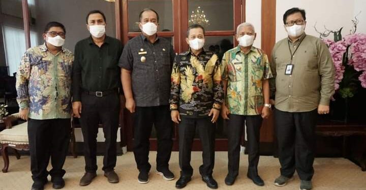 Bupati Asahan Terima Kunjungan Kerja Direktur Pemasaran PT Bank Sumut