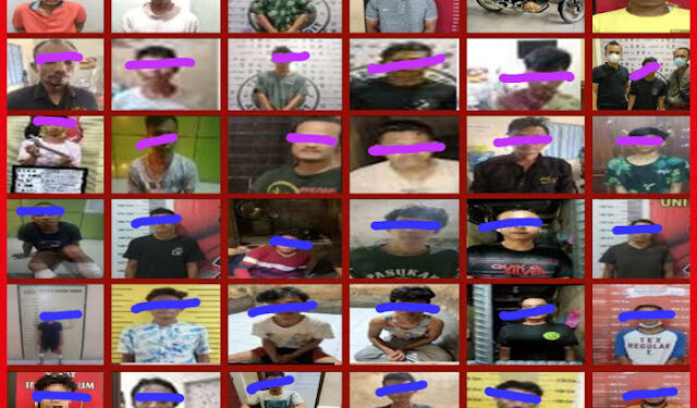 Tim Siluman Ditreskrimum Poldasu Ringkus 39 Begal 5 Diantaranya Ditembak