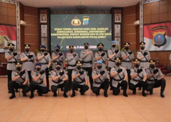 Pimpin Sertijab PJU Polda Sumut Lama – Baru: Kapolda: Tantangan Tugas Saat ini Cukup Besar