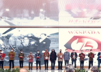 PT Pupuk Iskandar Muda Mendapat Penghargaan Dalam Ajang Waspada Award 2021