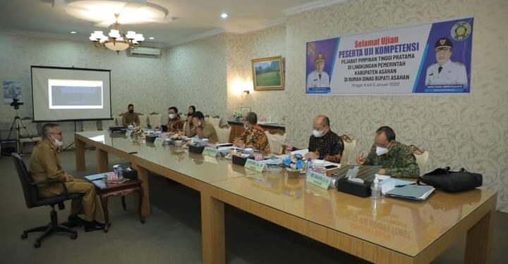 14 Pejabat Pimpinan Tinggi Pratama di Lingkungan Pemkab Asahan Ikuti Uji Kompetensi