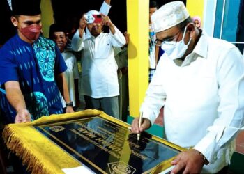 Bupati Karimun Resmikan Pemanfaatan Rumah Imam Masjid Baitul Taqwa