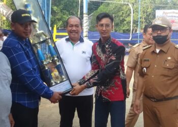 Wabub Asahan Buka Turnamen Bola Volly Putra “Kawan Joko Cup I” Prakasa Suhairi Muklis Panjaitan