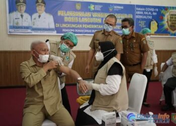 Pemkab Asahan Laksanakan Vaksinasi Covid-19 Dosis Booster