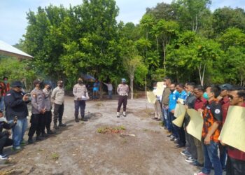 Gerakakan Pemuda Peduli Lingga Gelar Aksi Tuntut PT LUG Penuhi Hak Masyarakat