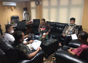 Kadishub Lingga Temui GM ASDP Regional I Batam