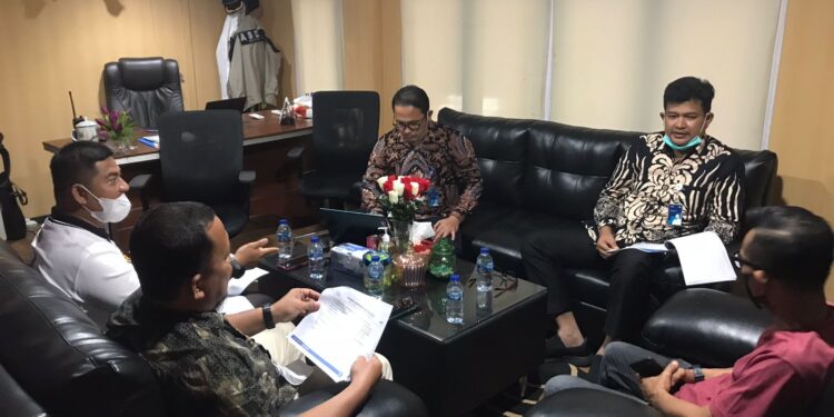 Kadishub Lingga Temui GM ASDP Regional I Batam