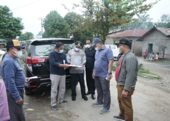 Bupati Tinjau Rencana Pembangunan Ruas Jalan