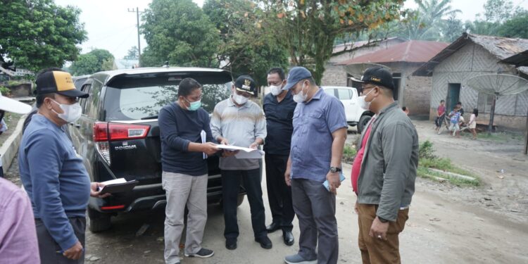 Bupati Tinjau Rencana Pembangunan Ruas Jalan