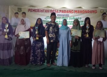 MTQ Dan Festival Nasyid Di Desa Padang Mahondang Berjalan Sukses Dan Lancar