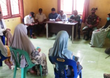 Pemdes Suka Damai Lakukan Musyawarah Khusus Penerima BLT DD Tahun 2022