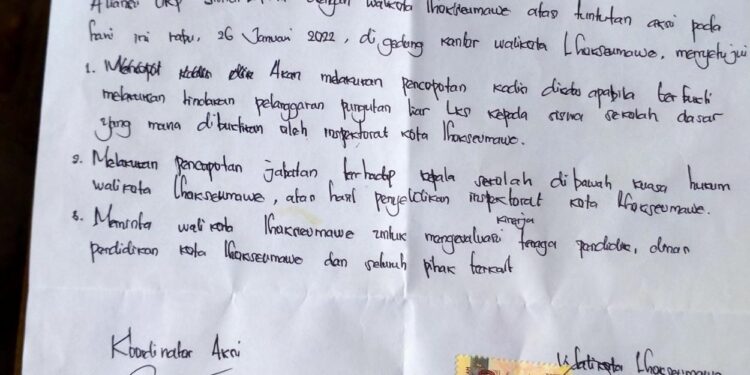Bila Terbukti, Walikota bakal Copot Kadis Pendidikan Lhokseumawe