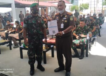 Vaksinasi Booster Dosis Ke III Di Kejaksaan Negeri Natuna