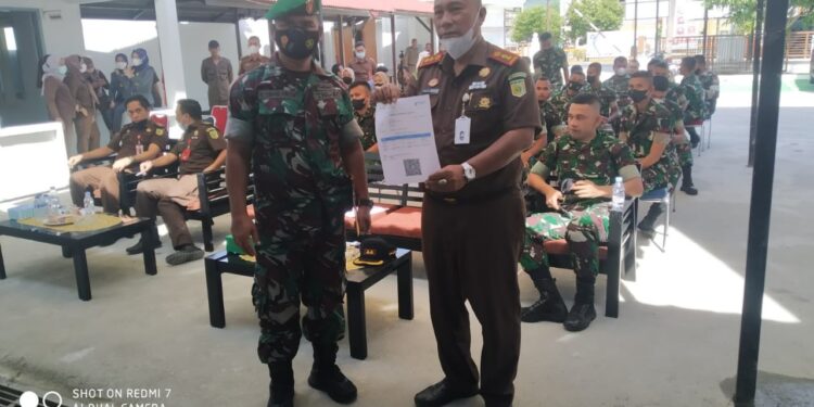 Vaksinasi Booster Dosis Ke III Di Kejaksaan Negeri Natuna