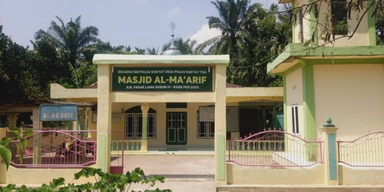 Masjid Al Ma’arif Desa Pulau Rakyat Tua Sepekan 2 Kali Dibobol Maling