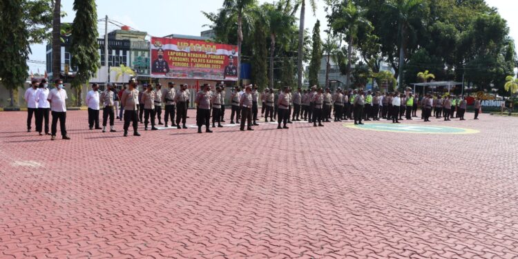 Pengamanan Imlek, Polres Karimun Kerahkan 165 Personil