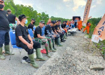Sempena HUT 50, Basarnas Tanam Mangrove Di Natuna