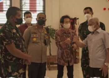 Sampaikan Ucapan Tahun Baru Imlek, Bupati dan Forkopimda Kunjungi Vihara