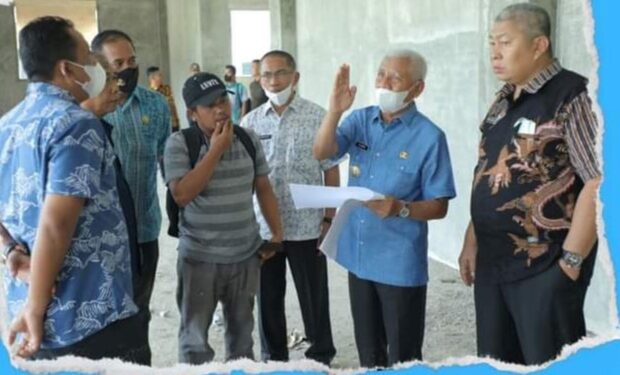 Bupati Tinjau Langsung Pembangunan MPP Kabupaten Asahan