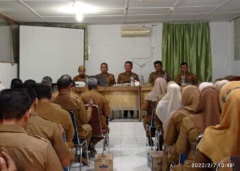 Kadis Pendidikan Aceh Utara Buka Kegiatan KKG Tingkat Sekolah