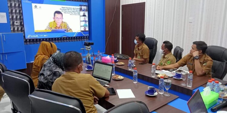 Lingga Terbaik Pertama se-Kepri, Penyaluran DAK Fisik tahun 2021