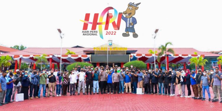 Kapolres Karimun Peringati HPN 2022 Bersama Wartawan Karimun