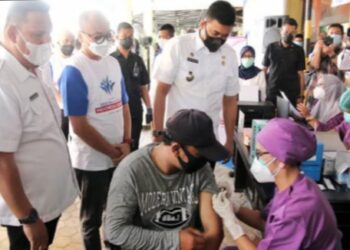 Percepat Vaksinasi Kunci Utama Bobby Nasution Kendalikan Covid-19 Di Kota Medan