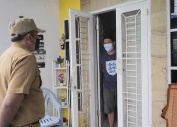 Tinjau Warga Isoman, Wakil Wali Kota Medan: Tetap Semangat & Tidak Panik