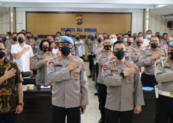 Berikan Bimbingan Pembinaan Tugas Kepolisian,  Kabid Propam Polda Sumut: Harus Sesuai SOP