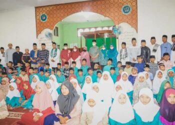 Bupati Lingga Buka Gerakan Didikan Subuh Keagamaan