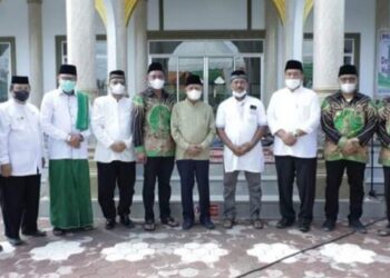 Bupati Asahan Resmikan Mesjid Jami’ Al-Abror Mekar Sari Dan Bantu 215 Sak Semen