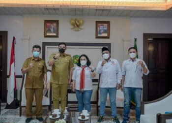 Disdikpora Lingga Kunjungi SMAN 3 Lingga, Prihatin Atas Musibah Dialami Siswa