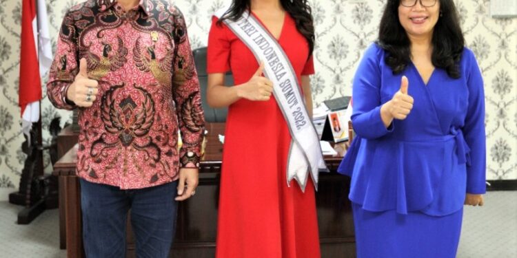 Ketua DPRD Kota Medan, Terima Finalis Puteri Indonesia Perwakilan Sumatera Utara 2022